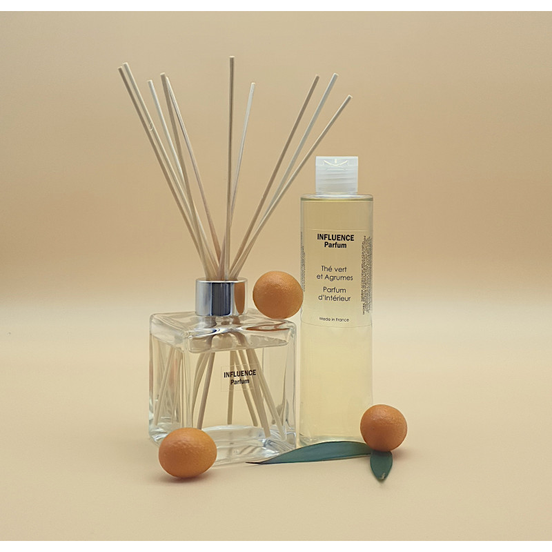 INFLUENCE PARFUM - Diffuseur de parfum - Thé vert & Agrumes
